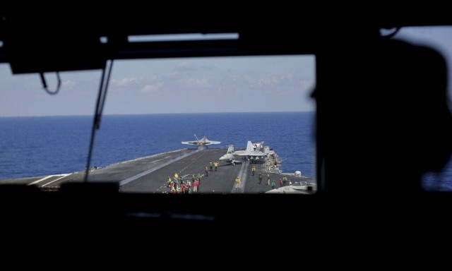 ΗΠΑ: Παρατείνεται η αποστολή του αεροπλανοφόρου George H.W. Bush στη Μεσόγειο