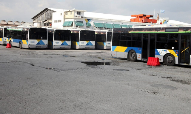 Στάση εργασίας στα λεωφορεία τη Δευτέρα, 3 Απριλίου - Ποιες ώρες τραβούν χειρόφρενο