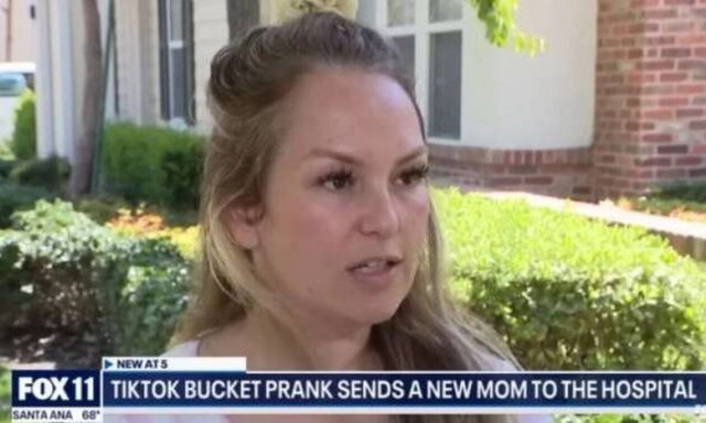 Στο νοσοκομείο μητέρα από φάρσα στο TikTok: Της έβαλαν κουβά στο κεφάλι ενώ ψώνιζε