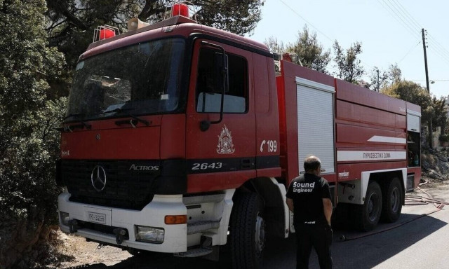 Νέες φωτιές στη Φθιώτιδα, σε Μακρακώμη και Μαυρομαντήλα