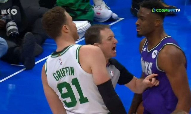 Θανάσης Αντετοκούνμπο: Τιμωρήθηκε από το NBA για την κουτουλιά στον Γκρίφιν