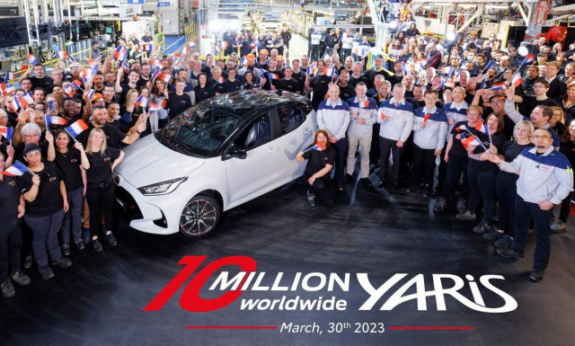 Πόσα Yaris έχει κατασκευάσει μέχρι σήμερα η Toyota;