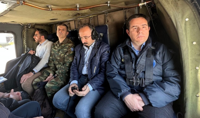 Στις σεισμόπληκτες περιοχές της Τουρκίας ο Νότης Μηταράκης