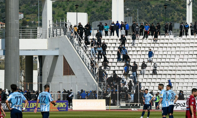 Επεισόδια στο Πανθεσσαλικό, οριστική διακοπή στο Νίκη Βόλου-ΑΕΛ