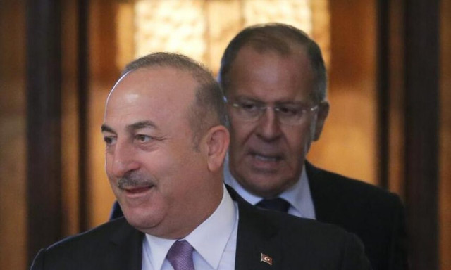 Το Κυπριακό μεταξύ των θεμάτων που συζήτησαν Τσαβούσογλου - Λαβρόφ