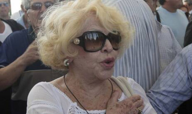 Καίτη Γκρέυ: H εμφάνισή της μετά τις δηλώσεις της εγγονής της πως είναι σε προχωρημένη άνοια