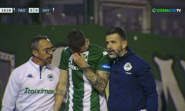 Παναθηναϊκός-Ολυμπιακός: Έφυγε κλαίγοντας ο Σάρλια