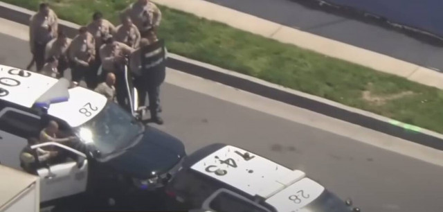 ΗΠΑ: Μια τρελή τρελή καταδίωξη κλεμμένου περιπολικού