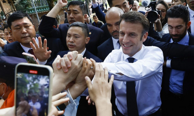 Mακρόν: «Η Ευρώπη να μην είναι ακόλουθος της Αμερικής. Να γίνει η τρίτη υπερδύναμη»