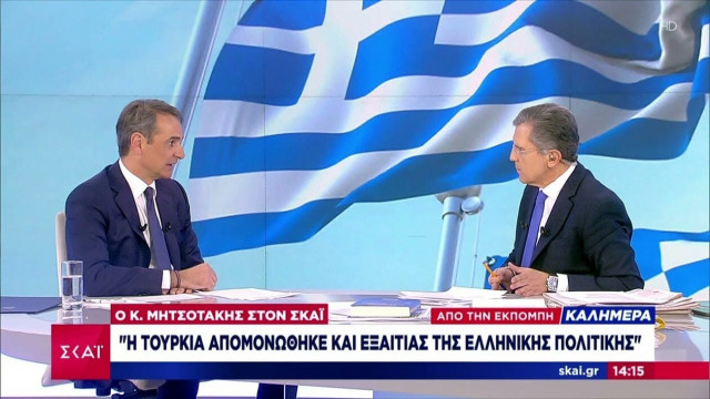Το ποσοστό τηλεθέασης που κατέγραψε η συνέντευξη του πρωθυπουργού στον ΣΚΑΪ