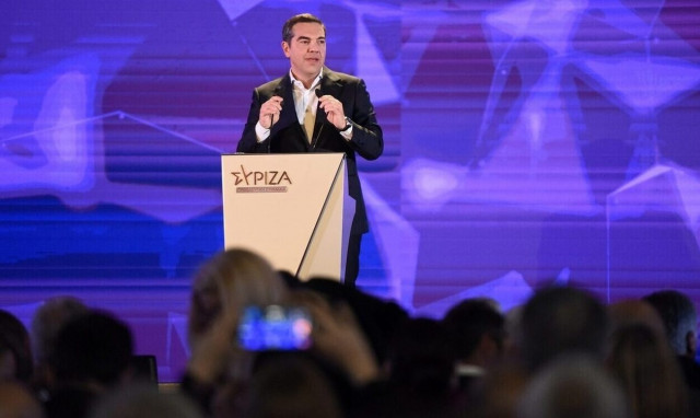 SYRIZA leader Tsipras visiting Ilion