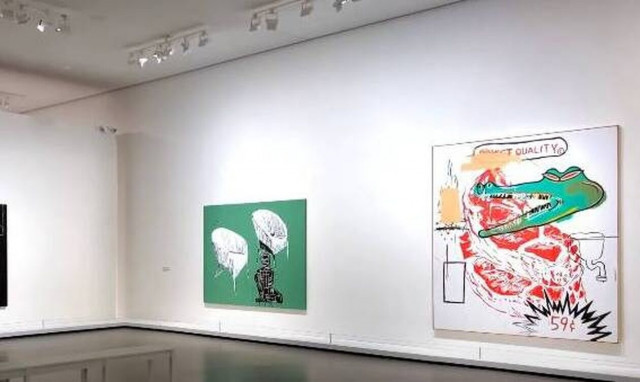 «Μπασκιά x Γουόρχολ, για τέσσερα χέρια», στο Fondation Louis Vuitton στο Παρίσι