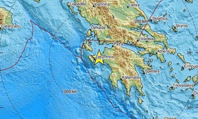 Σεισμός μεταξύ Ζακύνθου και Αμαλιάδας (pics)