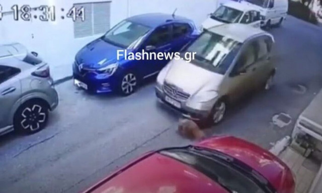 Ηράκλειο: Αυτοκίνητο πατάει εν ψυχρώ σκύλο - Σοκαριστικό βίντεο