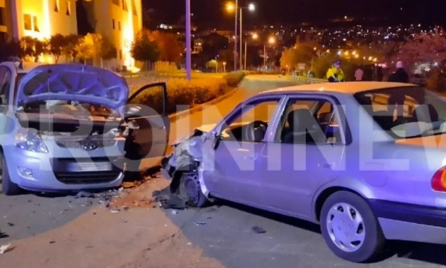 Τροχαίο στην Καβάλα: Tρελή πορεία του αυτοκινήτου στο αντίθετο ρεύμα λίγο πριν τη σύγκρουση