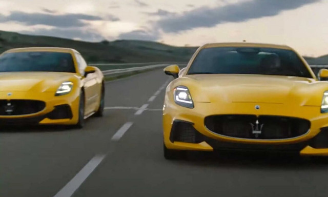 Ο David Beckham διασκεδάζει οδηγώντας Maserati GT Turismo