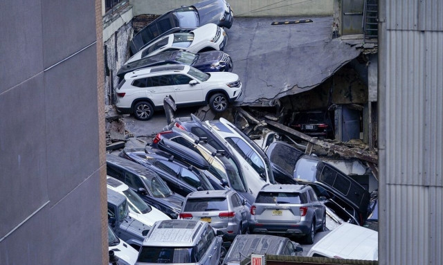 ΗΠΑ: Ένας νεκρός από την κατάρρευση πάρκινγκ στο Μανχάταν