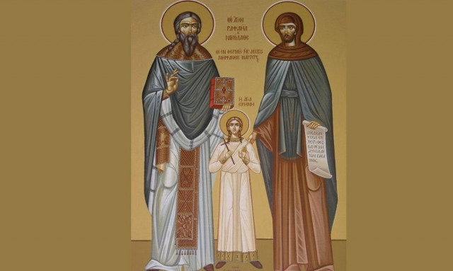 Γιορτή σήμερα -  Άγιοι Ραφαήλ, Νικόλαος, Ειρήνη