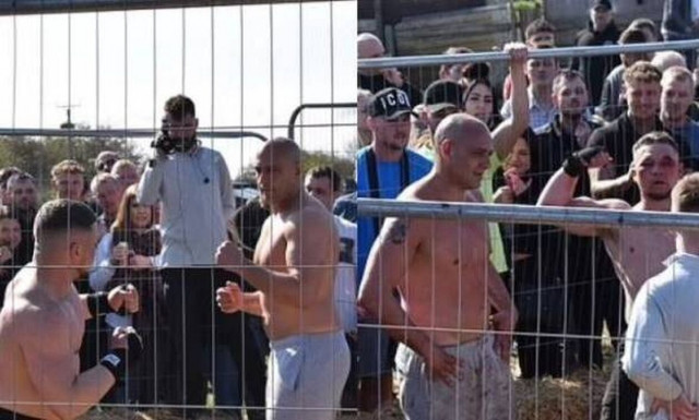 Οι βάρβαροι αγώνες MMA πραγματοποιούνται σε επαρχία στη Μεγάλη Βρετανία