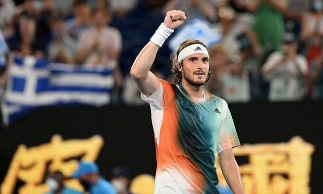 Στέφανος Τσιτσιπάς: Με το... δεξί η πρώτη συνεργασία με τον Μαού στη Βαρκελώνη