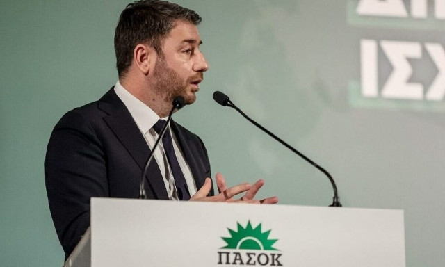 PASOK leader Androulakis visiting Lesvos