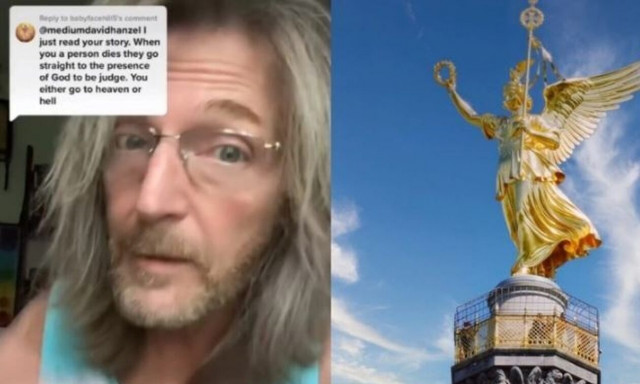 Άνδρας ισχυρίζεται ότι έπεσε σε νεκροφάνεια και οι άγγελοι τον πήγαν σε παμπ του παραδείσου