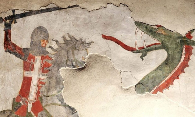 Ο Άγιος Γεώργιος και ο Δράκος