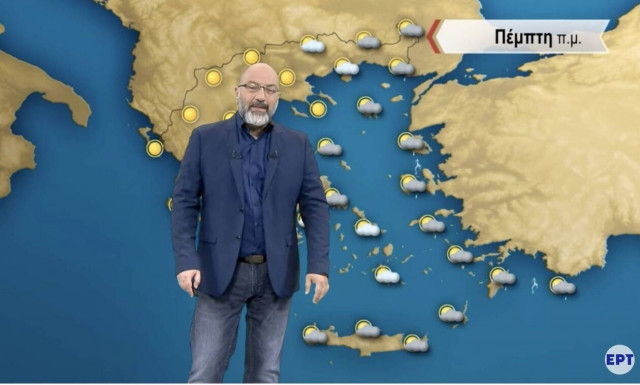 Σάκης Αρναούτογλου: Συνεχίζεται η αστάθεια - Βροχερή η Πρωτομαγιά