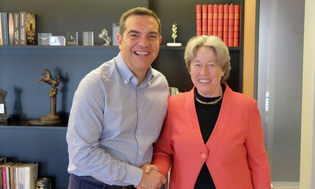 Αλέξης Τσίπρας, Αθηνά Λινού