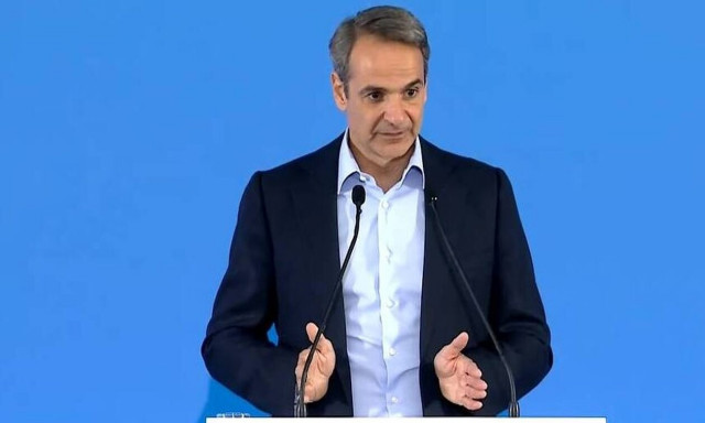 Εκλογές 2023 - Μητσοτάκης: «Η ιστορία δεν παραχαράσσεται βάφοντας κόκκινες τις γαλάζιες περιοχές»