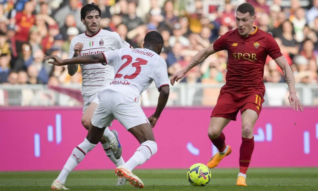 Serie A: Φινάλε «θρίλερ» στη Ρώμη – Στο 1-1 Ρόμα και Μίλαν