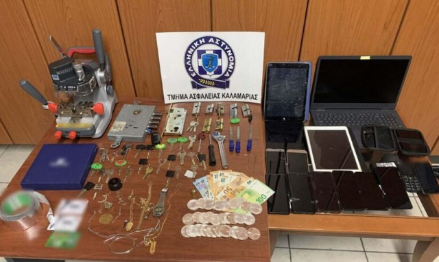 Θεσσαλονίκη: Συνελήφθη Γεωργιανός για διάρρηξη «μαμούθ» με λεία 400.000 ευρώ