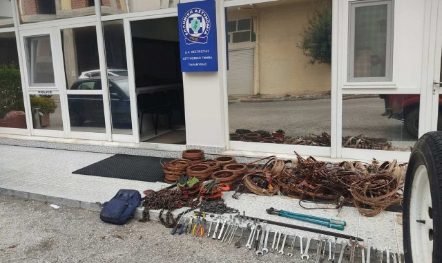 Θεσπρωτία: Τέλος στη δράση σπείρας που έκλεβε καλώδια χαλκού – Τρεις συλλήψεις