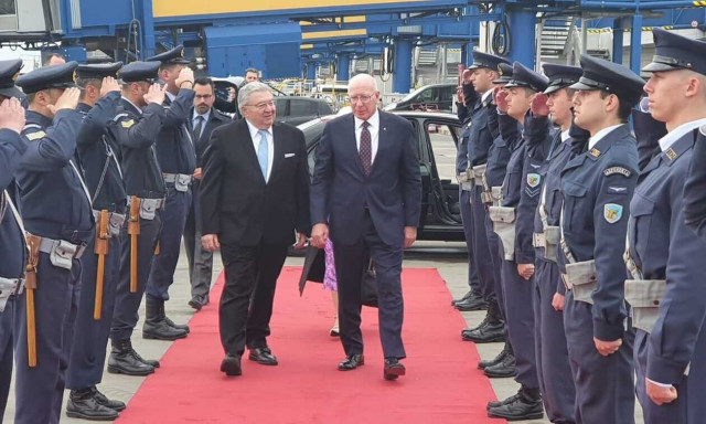 Χρυσουλάκης στην τελετή προς τιμήν του κυβερνήτη της Αυστραλίας: Κομβικός ο ρόλος της Ομογένειας