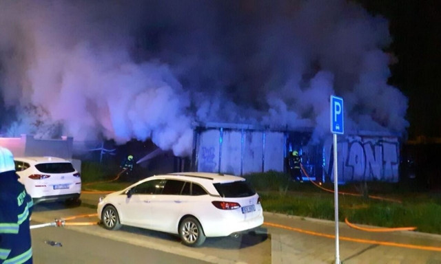 Φωτιά στην πόλη Μπρνο της Τσεχίας