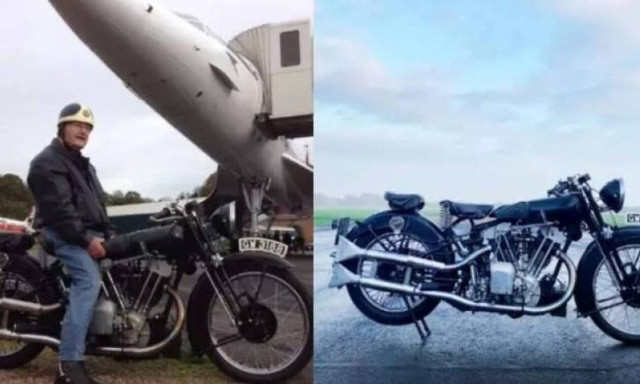 Βρήκε μια μοτοσυκλέτα σε αγγελία και κατέληξε να την πουλήσει 280.000 ευρώ