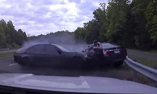 Σοκαριστικό ατύχημα με μια εκτός ελέγχου BMW M3