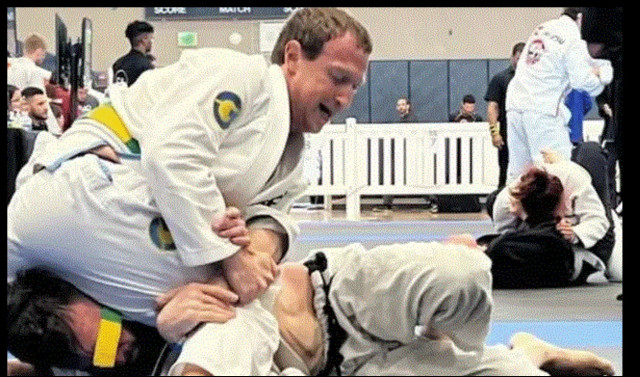 Μαρκ Ζούκερμπεργκ: Τα «έβαλε» με προπονητή και κέρδισε μετάλλια σε αγώνα ζίου ζίτσου