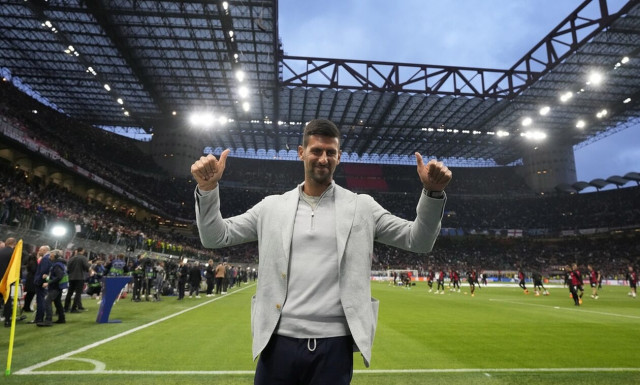 Champions League: Πήγε να δει Μίλαν – Ίντερ ο Νόβακ Τζόκοβιτς, πριν υπερασπιστεί τον τίτλο στη Ρώμη