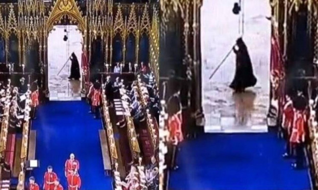 Το μυστήριο γύρω από τη τρομακτική φιγούρα στη στέψη του βασιλιά λύθηκε (vid)