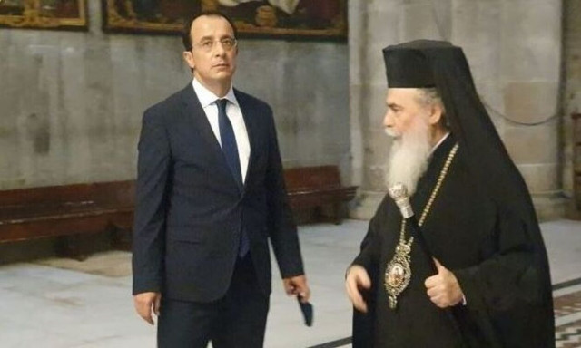 Τον Πανάγιο Τάφο θα επισκεφθεί σήμερα ο Νίκος Χριστοδουλίδης