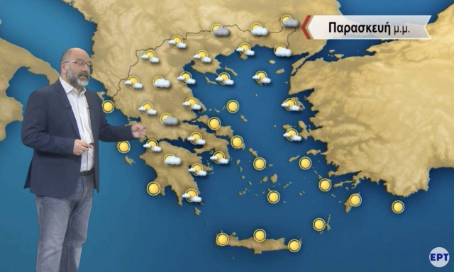 Σάκης Αρναούτογλου: Ανοιξιάτικος ο καιρός αύριο - Πού θα βρέξει την Κυριακή των εκλογών