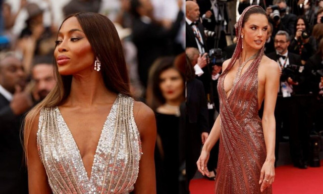 Φεστιβάλ Καννών: Τους «έπεσαν τα σαγόνια» με την εμφάνιση Ναόμι Κάμπελ και Αλεσάντρα Αμπρόσιο