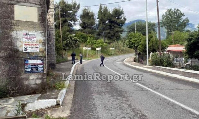 Λαμία: Τροχαίο με τραυματία - Έπεσε με μηχανάκι πάνω σε τοίχο