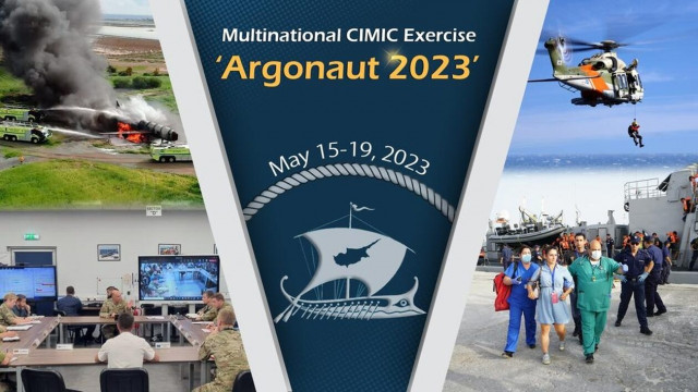 «ΑΡΓΟΝΑΥΤΗΣ 2023»: Εικόνες από τη μεγάλη πολυεθνική άσκηση στην Κύπρο