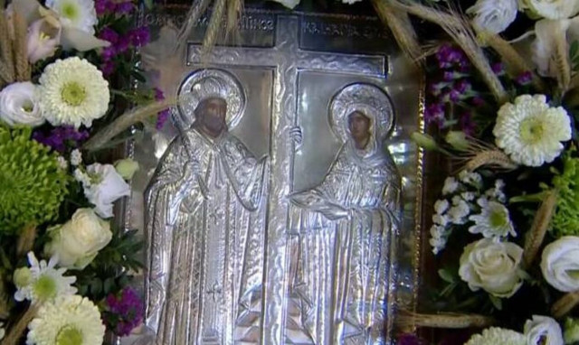 Οικουμενικός Πατριάρχης και Αρχιεπίσκοπος Ιερώνυμος στον Άγιο Νικόλαο Πτωχοκομείου