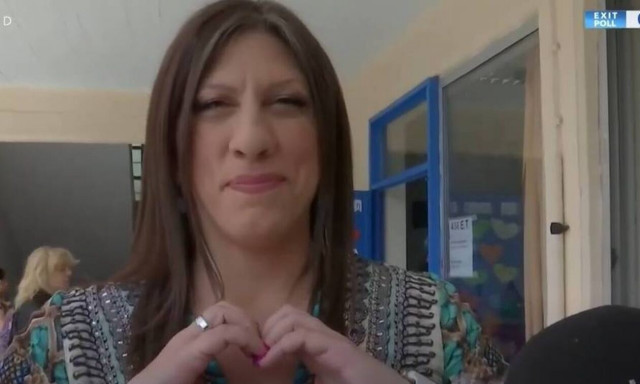 Η πρώτη αντίδραση της Ζωής Κωνσταντοπούλου για τα exit poll