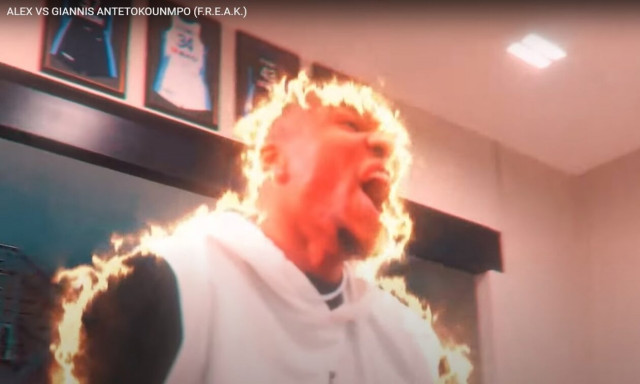 Γιάννης Αντετοκούνμπο: Το έβαλε με την πρώτη από το κέντρο και... πήρε φωτιά - Δείτε βίντεο