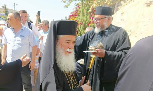 Η εορτή της Αναλήψεως στο Πατριαρχείο Ιεροσολύμων (vid)