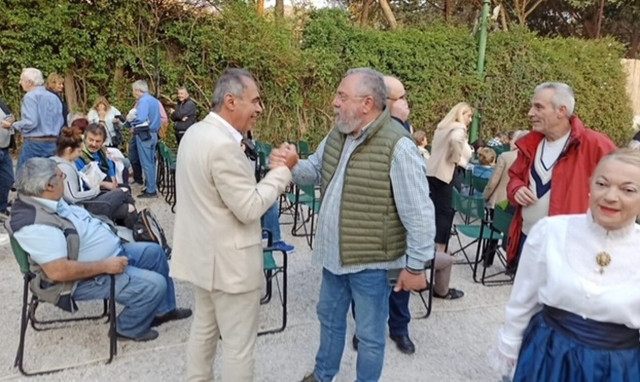 Ο Γιώργος Ιωακειμίδης στις εορτές για τα 100 χρόνια από τη θεμελίωση της Καισαριανής